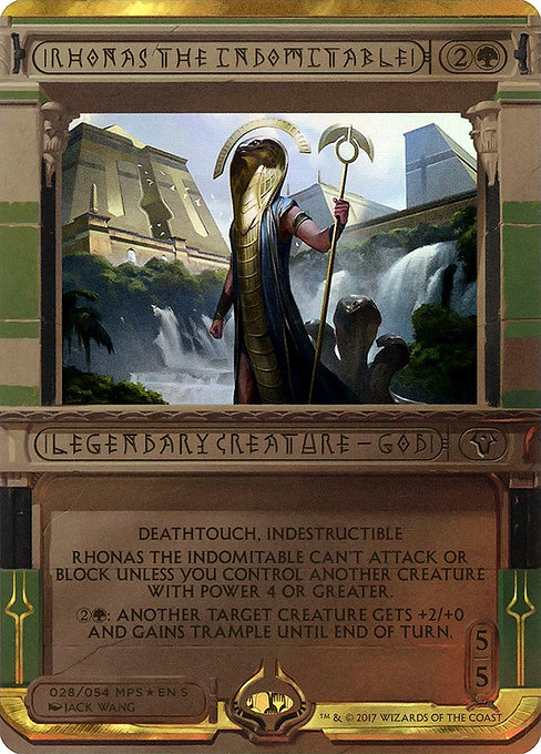 Rhonas the Indomitable from Amonkhet Invocations