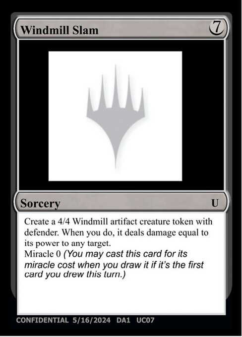 Windmill Slam highlighted card art