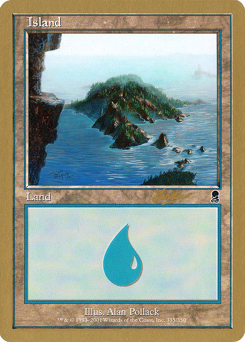 Island from World Championship Decks 2002