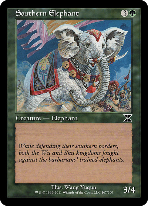 Southern Elephant highlighted card art