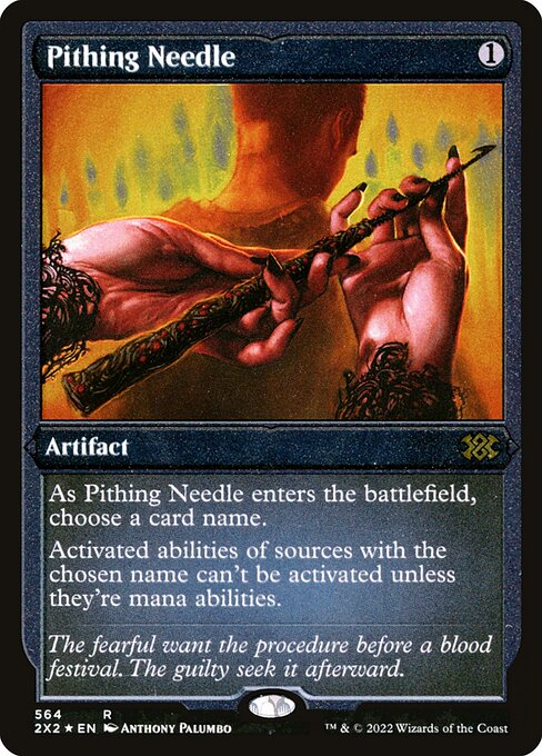 Pithing Needle from Double Masters 2022