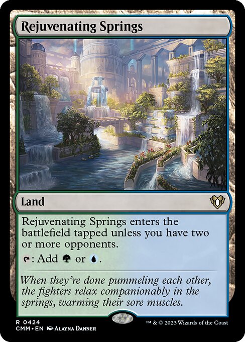 Rejuvenating Springs from Commander Masters