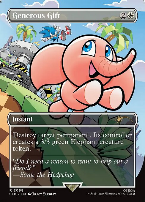 Generous Gift highlighted card art