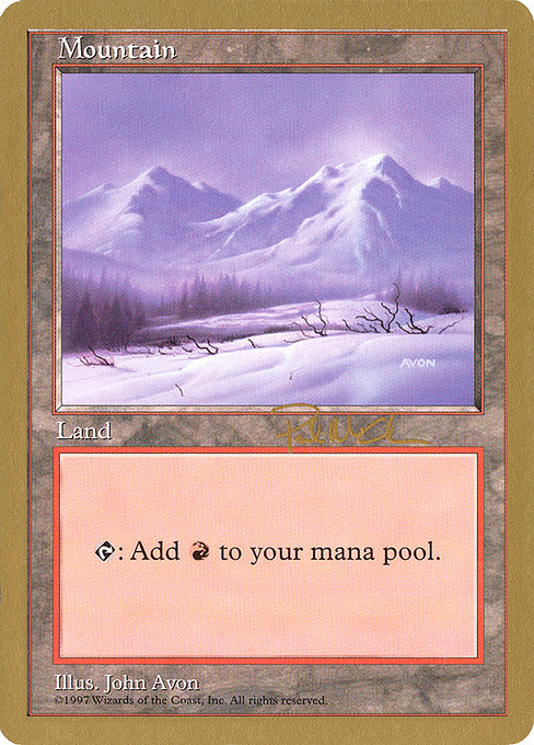 Mountain from World Championship Decks 1997