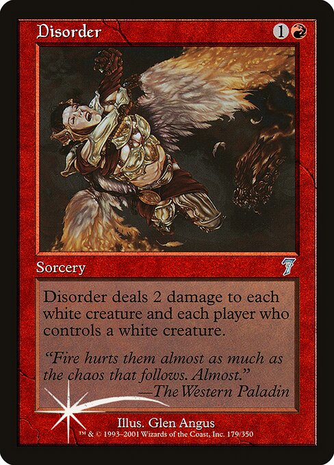 Disorder highlighted card art
