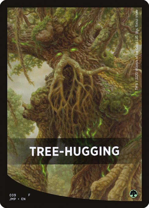 Tree-Hugging highlighted card art