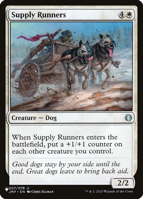 Supply Runners highlighted card art