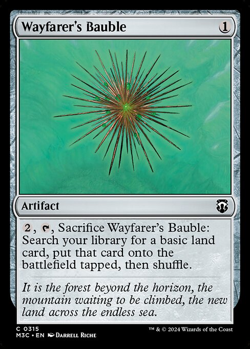 Wayfarer's Bauble from Modern Horizons 3 Commander