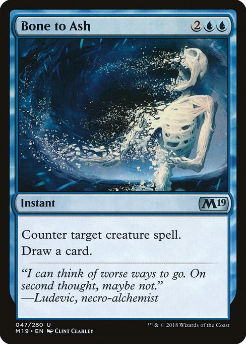 Bone to Ash from Core Set 2019