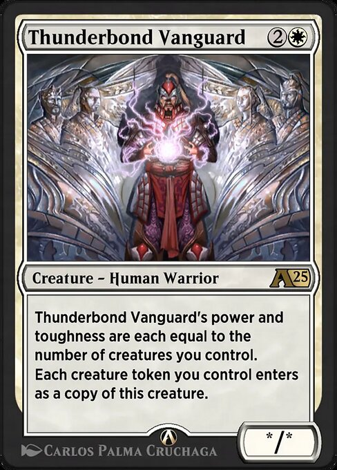 Thunderbond Vanguard highlighted card art