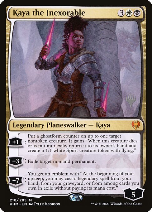 Kaya the Inexorable from Kaldheim Promos