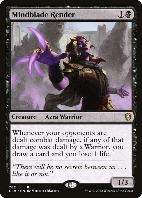 Mindblade Render from Commander Legends: Battle for Baldur's Gate