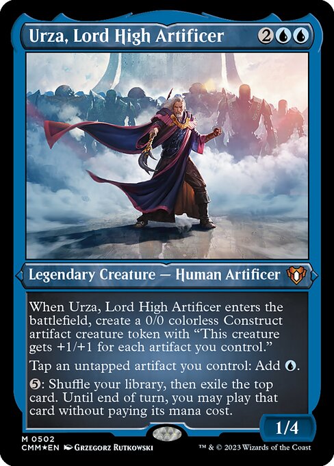 Urza, Lord High Artificer from Commander Masters