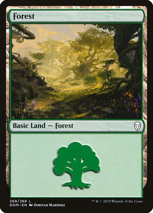 Forest from Dominaria