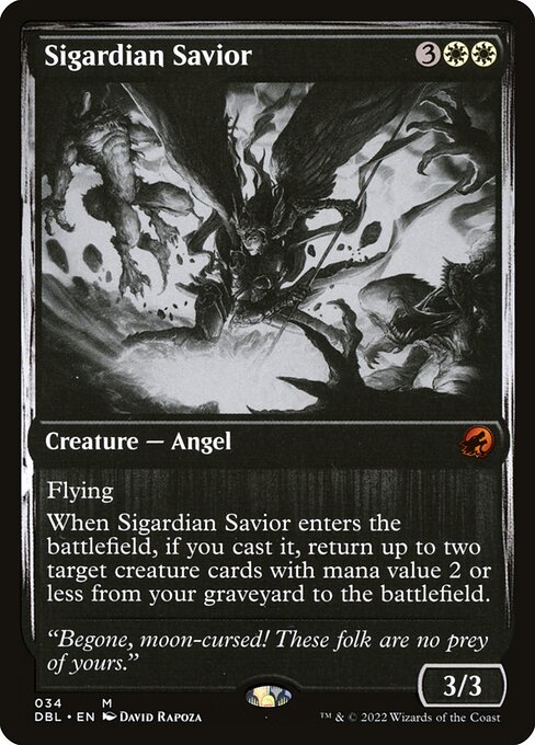 Sigardian Savior from Innistrad: Double Feature