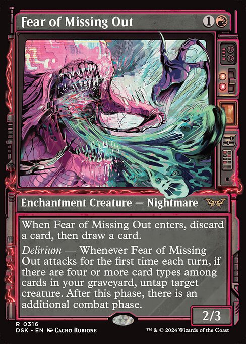 Fear of Missing Out highlighted card art