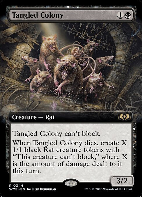 Tangled Colony from Wilds of Eldraine