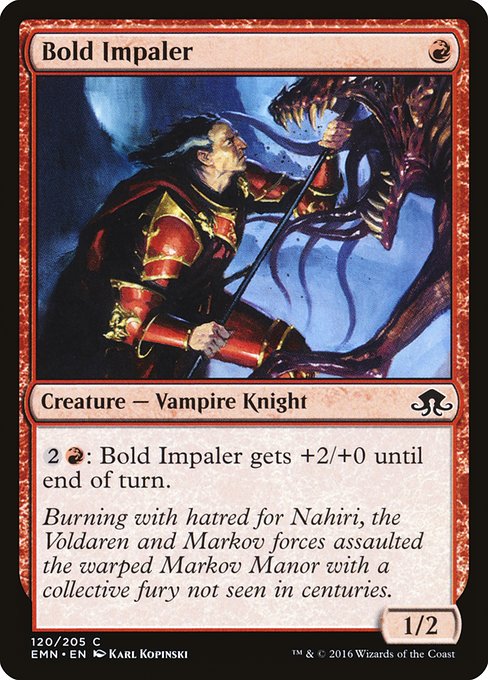 Bold Impaler highlighted card art