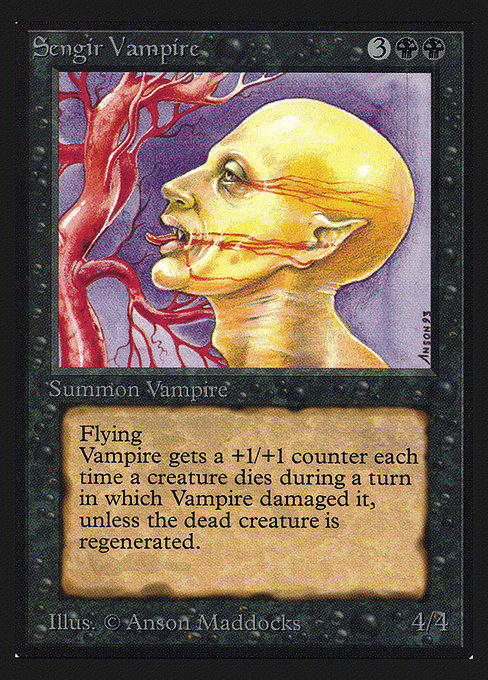 Sengir Vampire from Intl. Collectors' Edition
