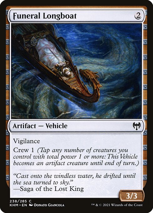 Funeral Longboat highlighted card art
