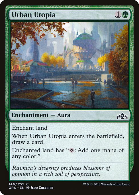 Urban Utopia highlighted card art