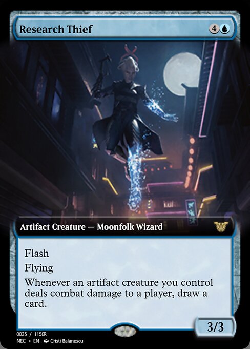 Research Thief highlighted card art