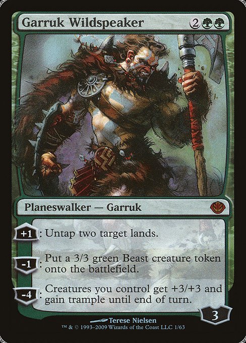 Garruk Wildspeaker from Duel Decks: Garruk vs. Liliana