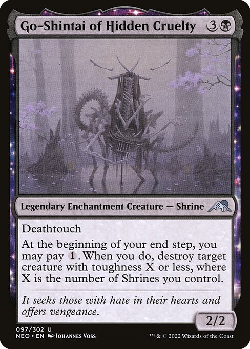 Go-Shintai of Hidden Cruelty highlighted card art