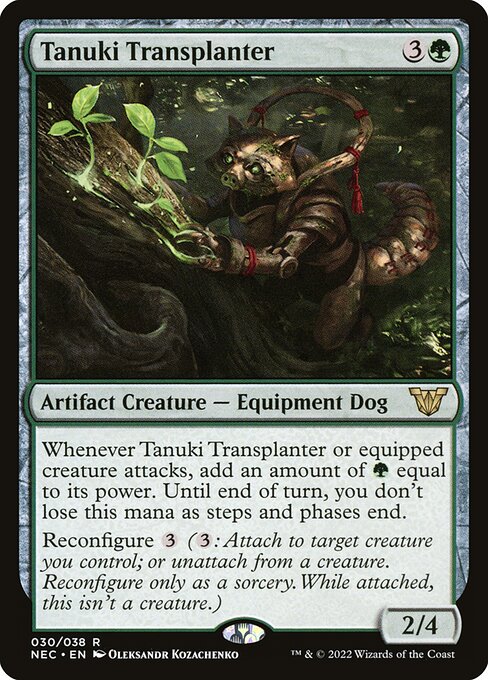 Tanuki Transplanter from Neon Dynasty Commander