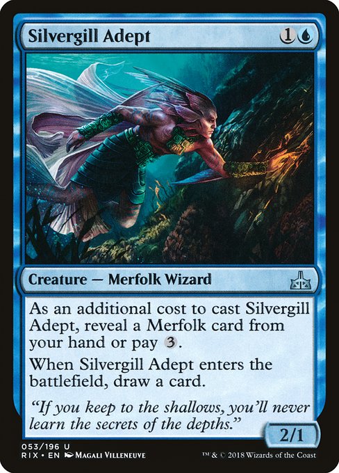 Silvergill Adept from Rivals of Ixalan