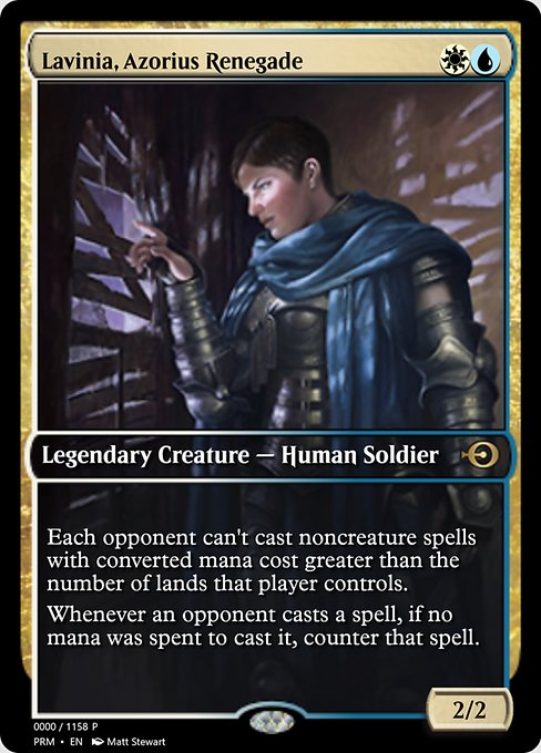 Lavinia, Azorius Renegade from Magic Online Promos