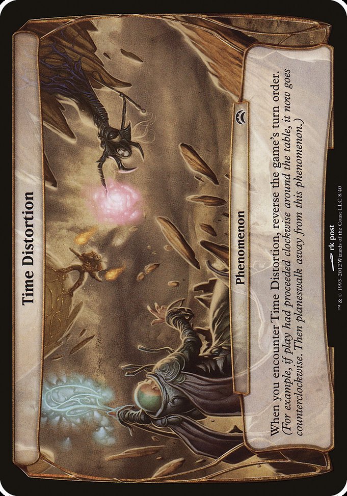 Time Distortion from Planechase 2012 Planes