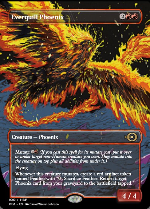 Everquill Phoenix from Magic Online Promos