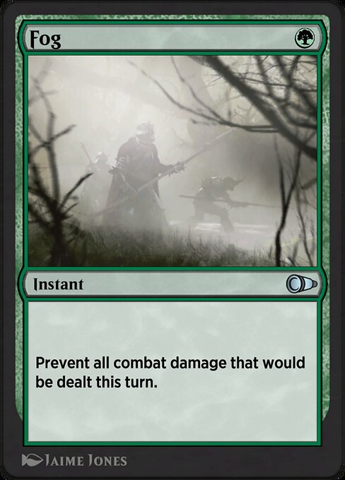 Fog highlighted card art