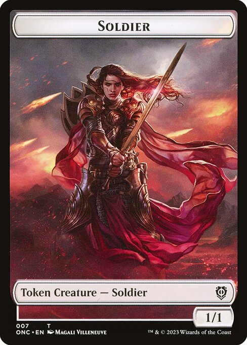 Soldier from Phyrexia: All Will Be One Commander Tokens