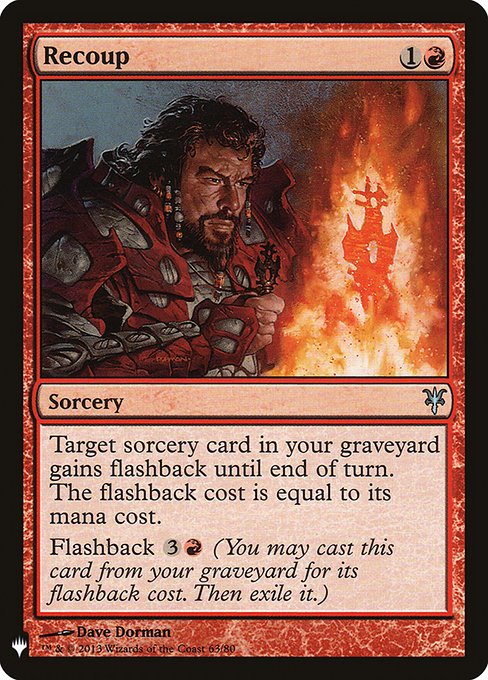 Recoup highlighted card art