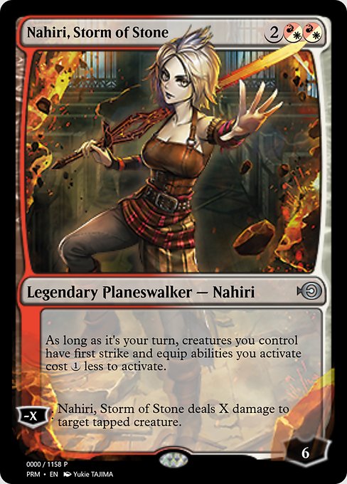 Nahiri, Storm of Stone from Magic Online Promos