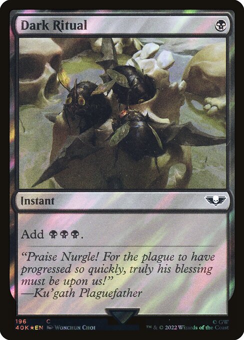 Dark Ritual from Warhammer 40,000 Commander