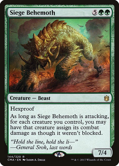 Siege Behemoth highlighted card art
