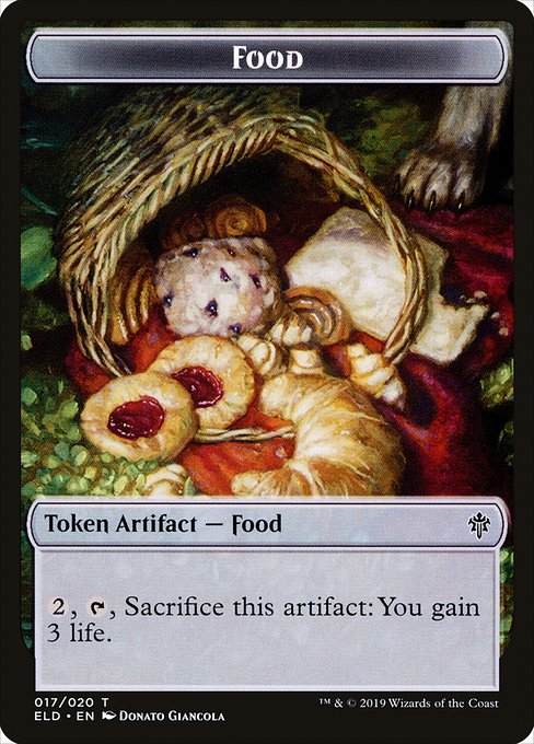 Food from Throne of Eldraine Tokens