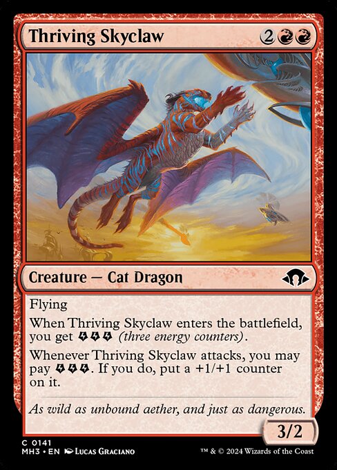 Thriving Skyclaw highlighted card art