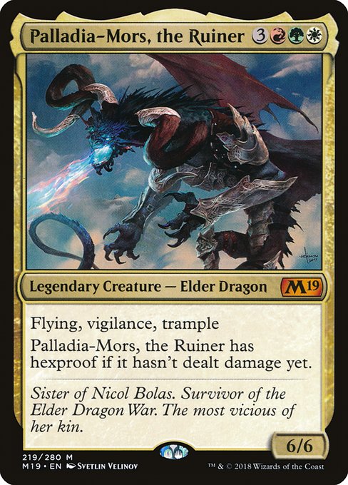 Palladia-Mors, the Ruiner highlighted card art
