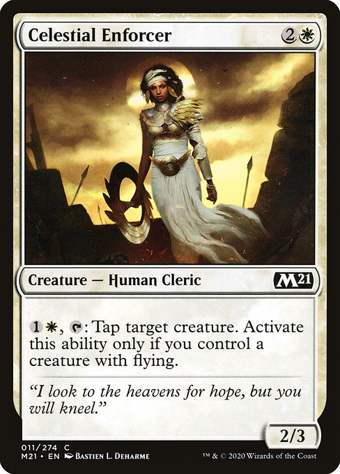 Celestial Enforcer from Core Set 2021