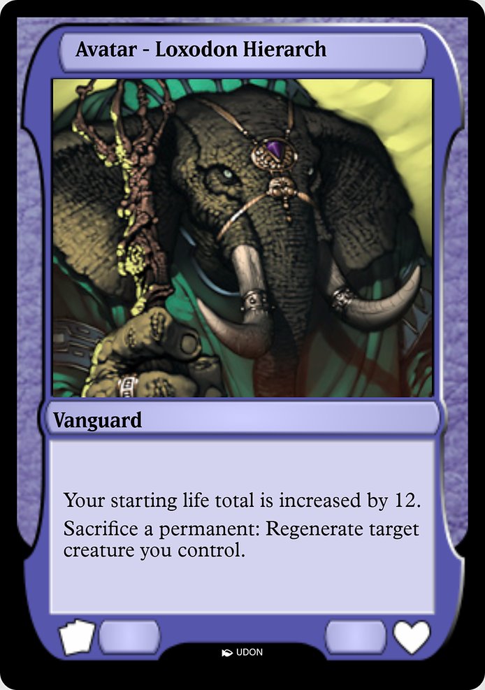 Loxodon Hierarch Avatar highlighted card art