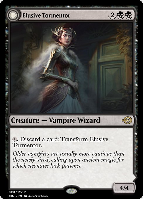 Elusive Tormentor // Insidious Mist highlighted card art
