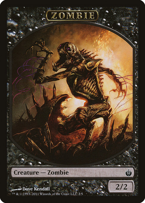 Zombie from Mirrodin Besieged Tokens