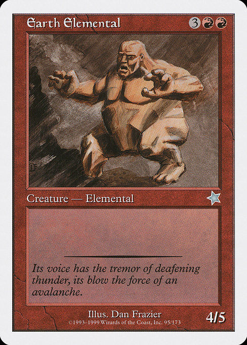 Earth Elemental from Starter 1999
