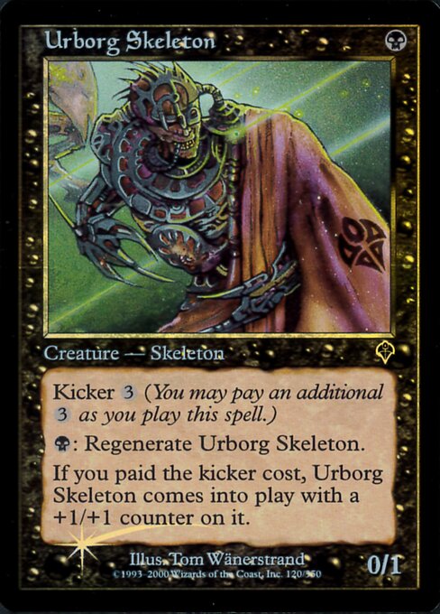 Urborg Skeleton highlighted card art