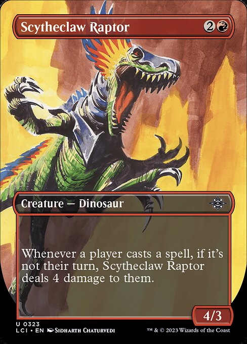 Scytheclaw Raptor from The Lost Caverns of Ixalan