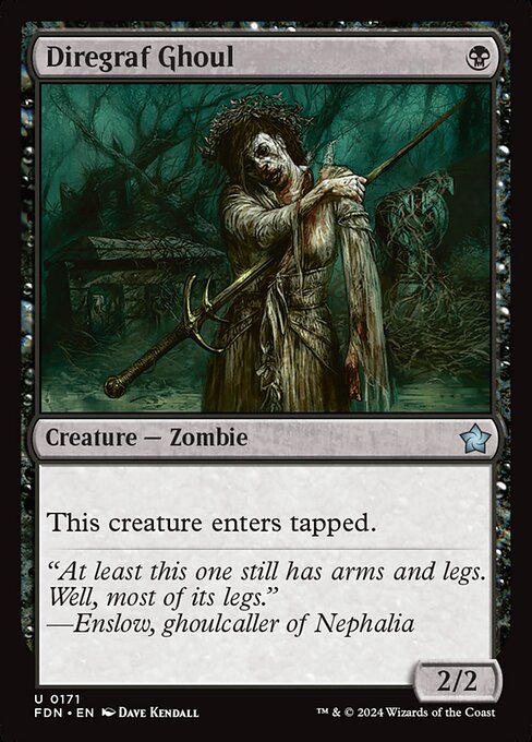 Diregraf Ghoul highlighted card art